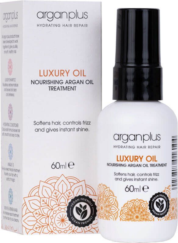 'ArganPlus hair oil product'