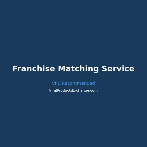 Franchise Matching Service