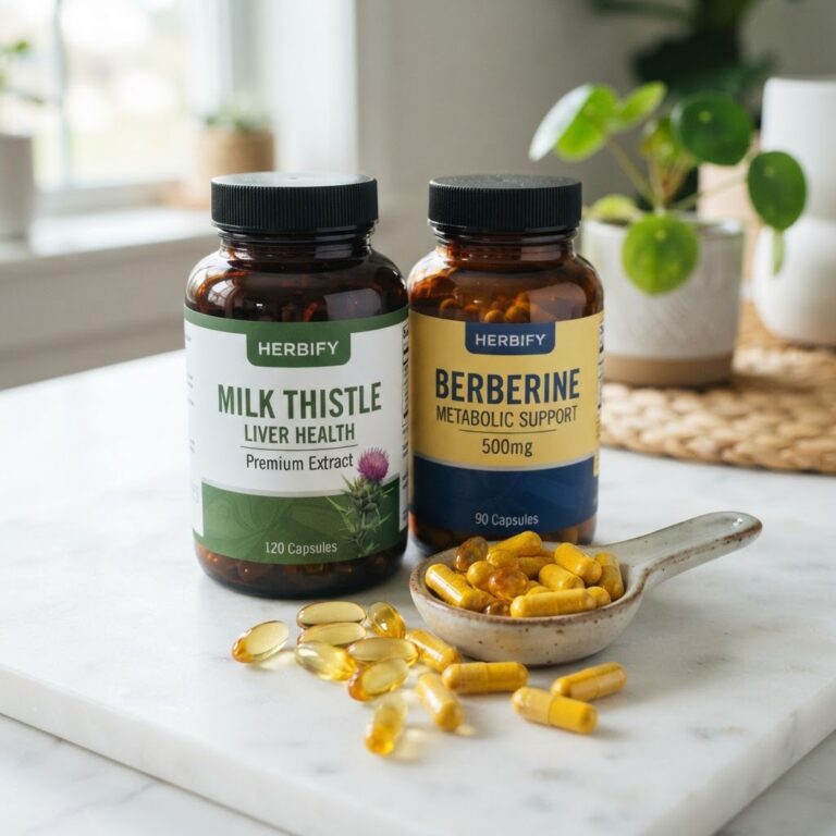 Berberine With Milk Thistle: A Powerful Combo for Blood Sugar and Liver Health