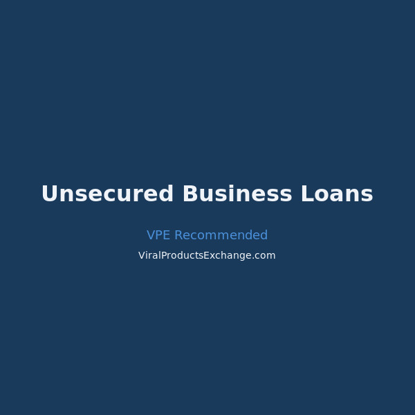 Unsecured Business Loans