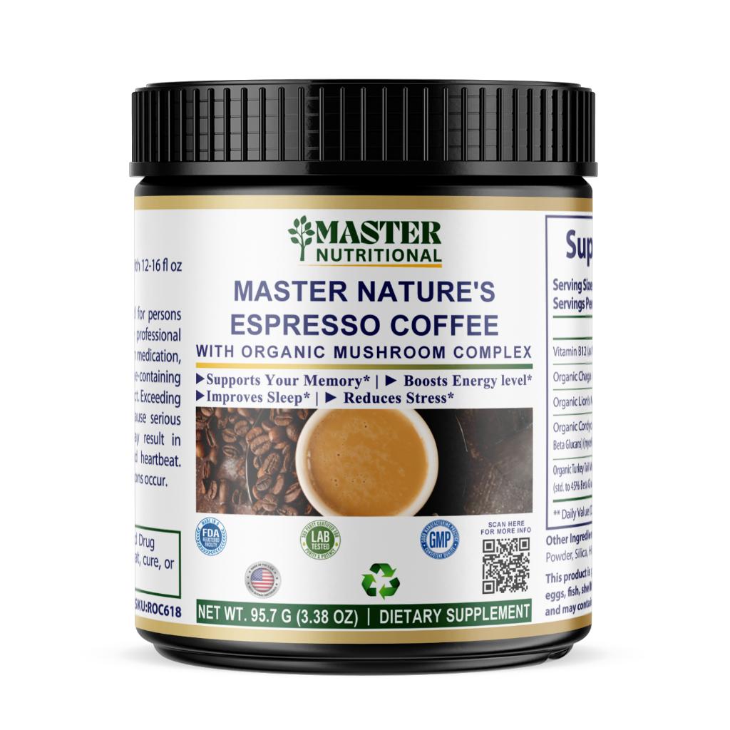 Nature's Espresso Coffee w/Organic Mushroom Complex - product review on VPE